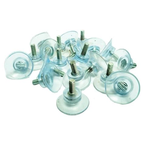 20 Pcs Rubber Strong Suction Cup Replacements For Glass Table Tops M6