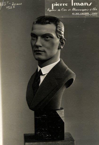 Immagini 1931 Wax Mannequin Head By Pierre Imans Mannequin Heads