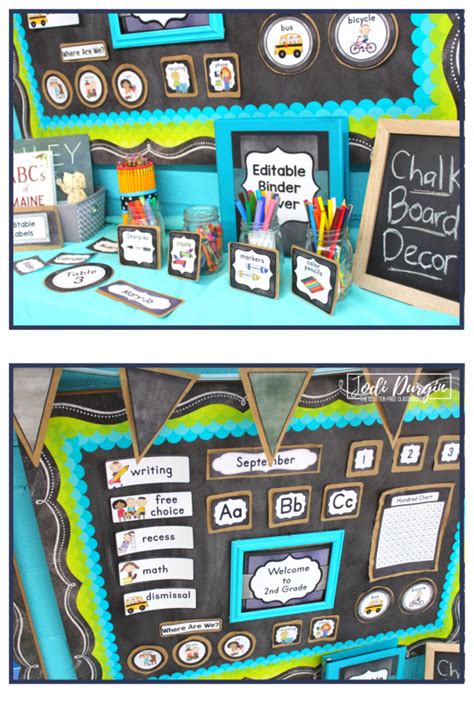 Chalkboard Classroom Theme Ideas For Elementary Teachers In 2024