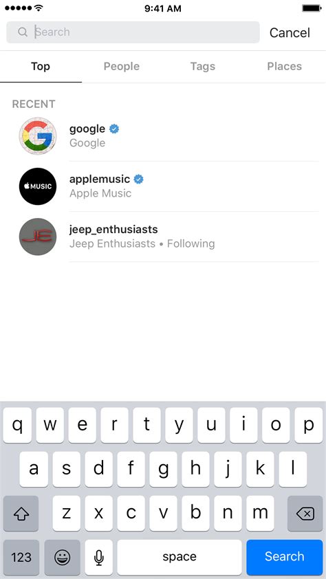 Clearing Your Search History From The Instagram App