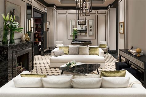 Living room décor, furniture, home textiles and accessories are updated every year. bright springy living room | oasis rooms | luxury interior design and italian furniture