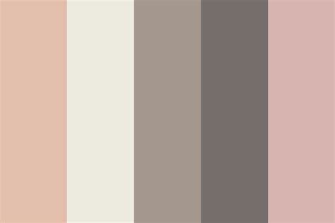 Blush And Neutral Color Palette Bedroom Colors Schemes House Color