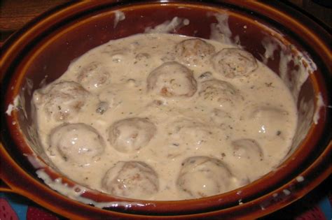 If you don't have vegeta you can use chicken base. Crockpot "Meatballs" - 1 can Campbell's cream of mushroom ...
