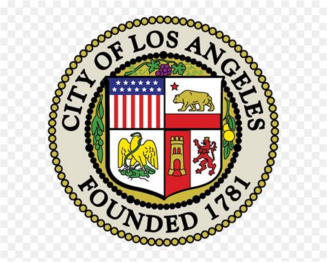City Of Los Angeles Symbol Hd Png Download Vhv