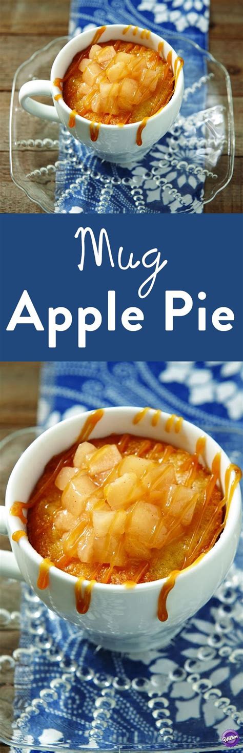Mug Apple Pie Recipe Make Your Own Delicious Apple Pie In A Mug Ingredients Include 1 Can