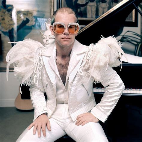 Ej049 Elton John Iconic Images Elton John Costume Elton John