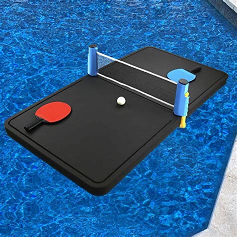 Have Fun With Your Friends By Playing On A Floating Ping Pong Table For Your Pool