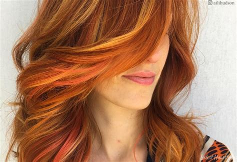 20 Hottest Red Hair With Blonde Highlights For 2020