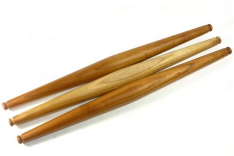 Handmade Long Tapered Indian Style Wooden Rolling Pins Tommy