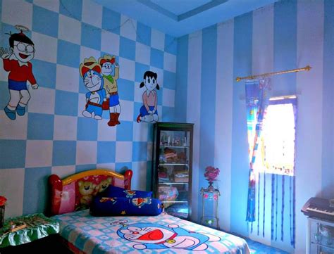 .seni, artis, kesan kartun, gambar dan gambar, gaya lakaran dan karya seni pada kanvas; Wallpaper Kamar Tidur Doraemon - Gambar Ngetrend dan VIRAL