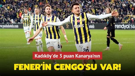 MAÇ SONUCU Fenerbahçe 2 1 MKE Ankaragücü