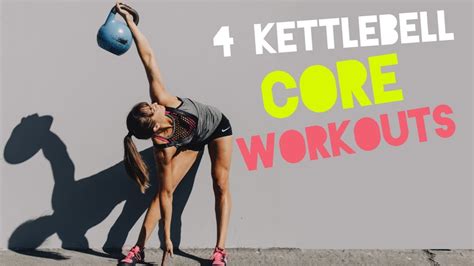 4 kettlebell core workouts youtube