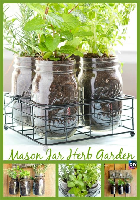You have to water it only if you see the soil dry, the good thing is that thanks to the layer of pebbles and sand placed, the excess water that we can pour seep out of the soil and it goes to the sand, protecting the plant from. diy4ever-Mason Jar DIY Herb Garden Tutorial
