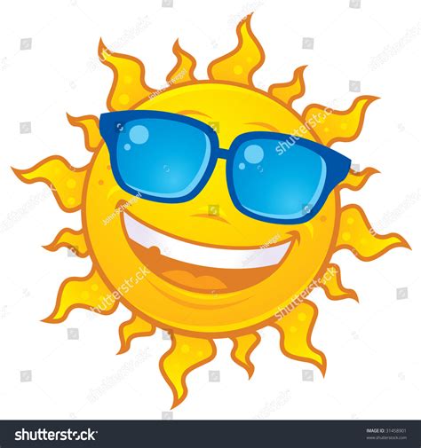 Designer dresses, summer dresses | malene grotrian. Vector Cartoon Sun Character Wearing Sunglasses Stock Vector 31458901 - Shutterstock