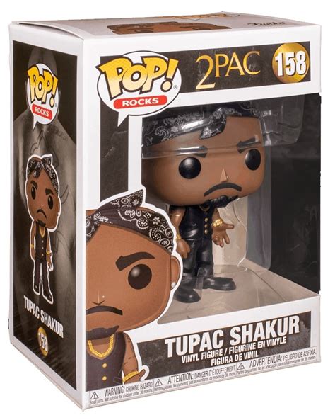 Funko Pop Rocks Tupac Shakur Vest With Bandana
