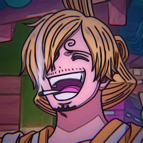 Sanji Icon 🚬𓂃 ࣪˖ ⋆ ࣪ Em 2022 Anime One Piece Personagens Ícone