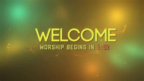 Welcome To Our Worship Service Ibridgemedia Sermonspice