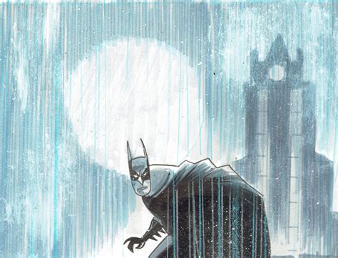 Batman Rain By Dana Black On Dribbble