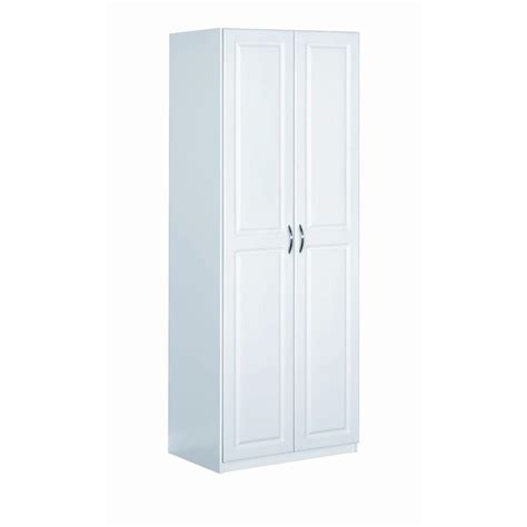 Diy closetmaid closet organizer install. ClosetMaid Dimensions 24 in. x 72 in. White Cabinet-13001 ...