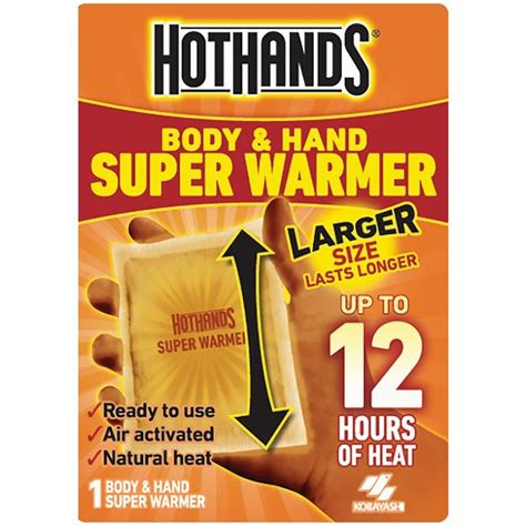 Buy Hot Hands Super Warmer 1 Piece Online At Chemist Warehouse