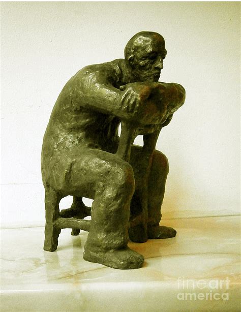 Thinker Sculpture By Nikola Litchkov Fine Art America