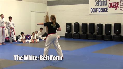 Tae Kwon Do Form Youtube