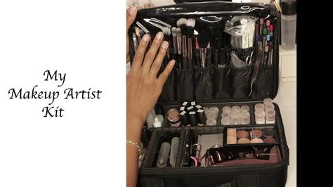 My Updated Makeup Artist Kit Youtube