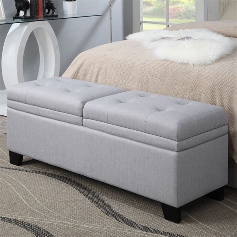 Get the best deal for bedroom benches from the largest online selection at ebay.com. PRI Lilac Fields Upholstered Bedroom Storage Bench ...