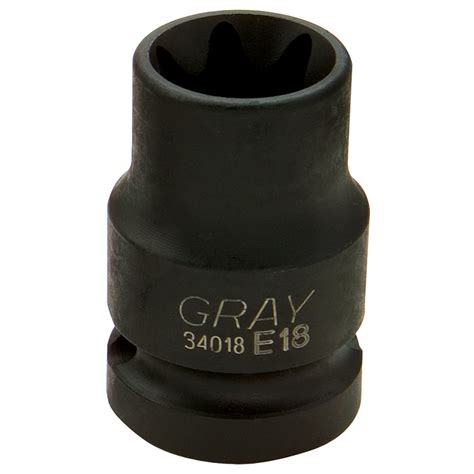 12 Drive Female Torx Impact Socket Gray Tools Online Store