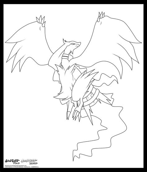 Pokemon Reshiram Pages Coloring Pages