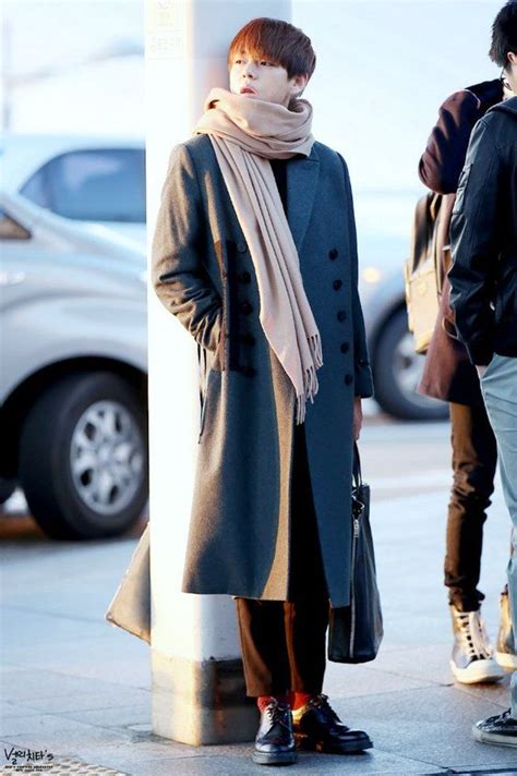 10 Times Btss V Showed Us How To Wear A Comfy Coat With Style Koreaboo