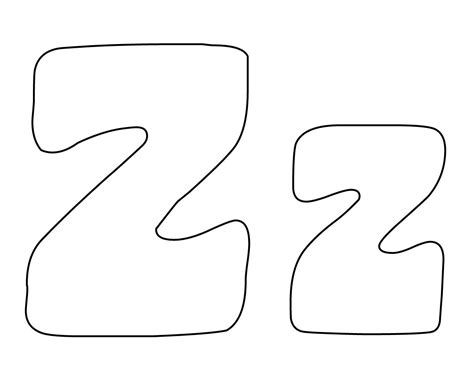 Best And Easy Letter Z Coloring Pages To Print Coloring Pages To