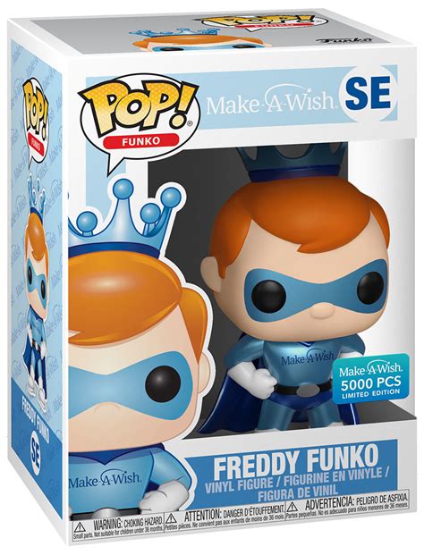 Online shopping from a great selection at toys & games store. Funko POP! SE Make-A-Wish Freddy Funko - Limited Edition Exclusive 5000 pcs - New, Mint Condition