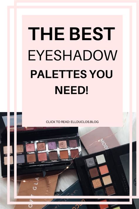 All Time Favorite Eyeshadow Palettes In My Makeup Collection