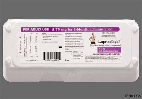 Leuprolide Acetate Lupron Depot Ml Treatment Endometriosis Rs Pack ID