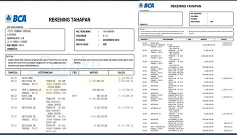 Cara Melihat Mutasi Rekening Bca Lebih Dari 3 Bulan Gampang Pisan