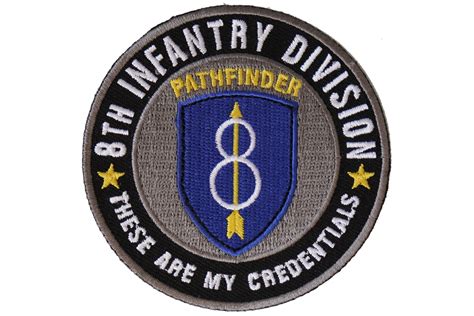 8th Infantry Division Pathfinder Patch Army Patches Thecheapplace