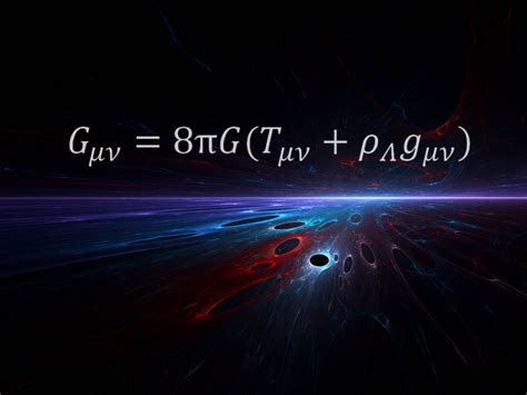 Einstein S General Theory Of Relativity Mathematical Equations