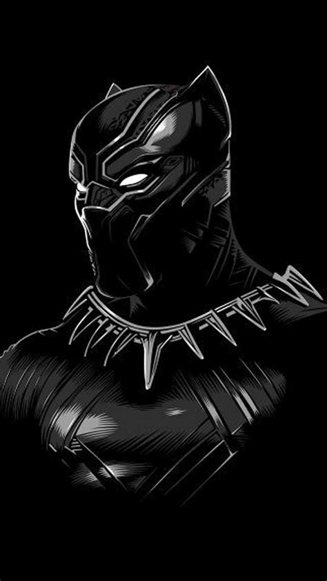 4k Wallpaper Black Panther Hd Wallpaper Portrait