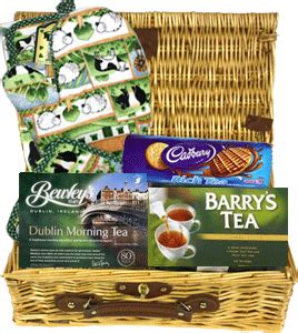 Buying pre made gift baskets is rather expensive. Food Ireland Irish Morning Tea Basket $43.99 - Bewleys ...