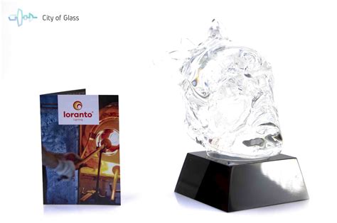 Kristallen Glassculptuur Winter Van Loranto 18 Cm City Of Glass