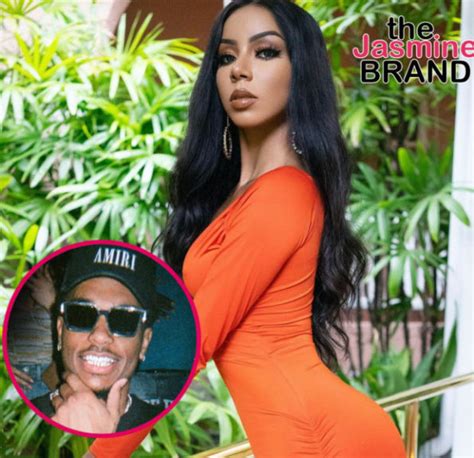 brittany renner shows unhinged behavior during interview when asked about the father of her