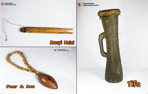 10 Gambar Alat Musik Tradisional Papua Dan Penjelasannya Lengkap