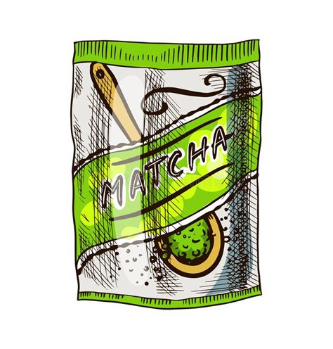 Matcha Green Tea Packaging Organic Japanese Ceremony Healthy Coconut