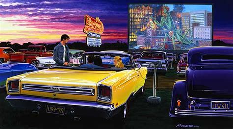 Limited Edition Automotive Art Prints Of Muscle Cars And Hot Rods