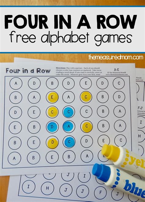 This is a simple yet fun exercise for your child to practice writing the letter. Free alphabet games to promote letter recognition - The ...