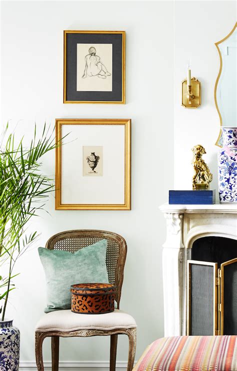 Brighten Up Your Living Room With Gilded Accents For Spring Home