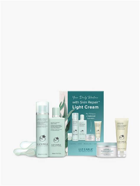 Liz Earle Your Daily Routine With Skin Repair™ Light Cream Kit Skincare Fenwick