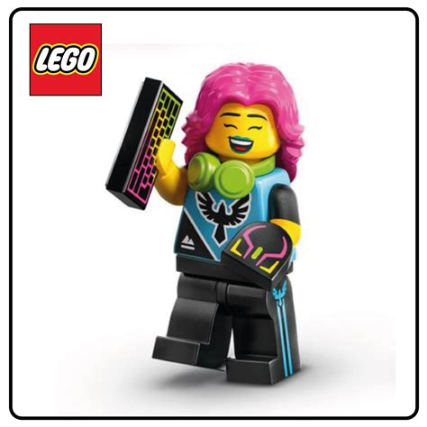 lego® collectible minifigure series 25 female e sports gamer hall of bricks