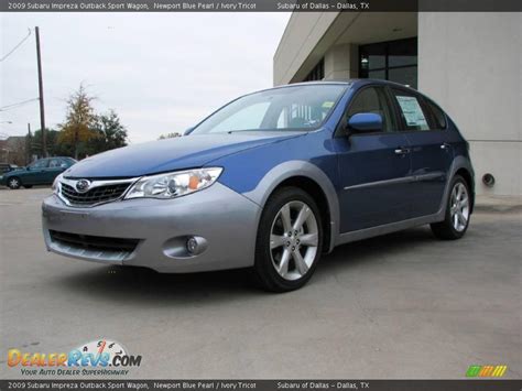 The subaru outback is as trustworthy as your mailman (neither rain, nor snow will slow it down), but a lot more fun to take camping. 2009 Subaru Impreza Outback Sport Wagon Newport Blue Pearl ...